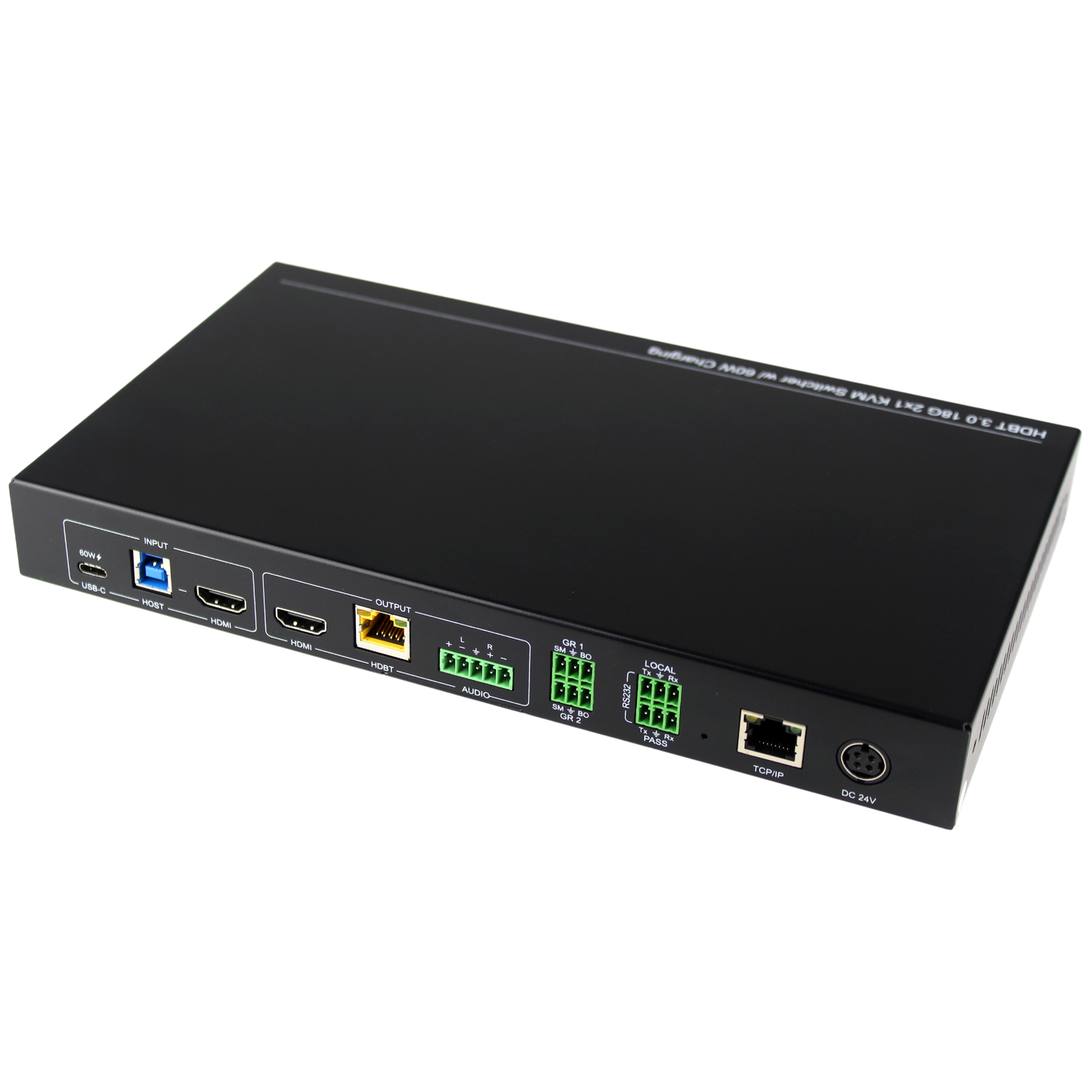 SCU21T-KVM HDMI/USB-C BYOM Switcher
